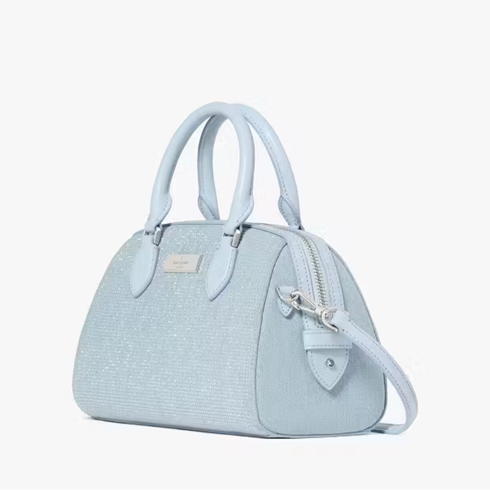 ♠️Kate Spade NWOT Madison Denim Sparkle Crossbody Bag!♠️ - Picture 3 of 8
